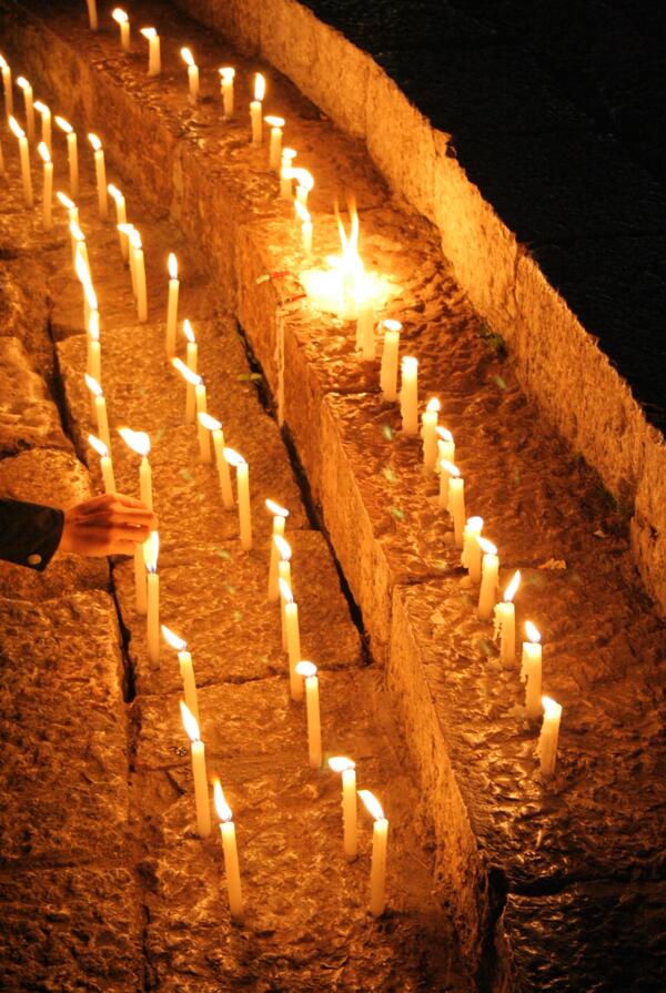 纪念512地震蜡烛图片