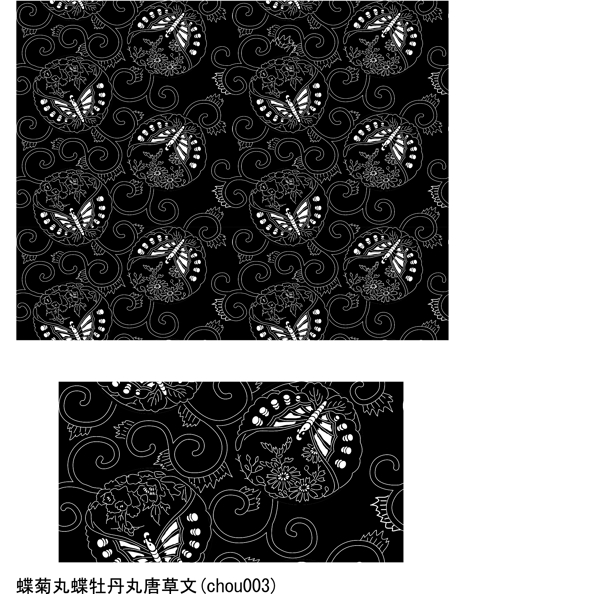 日本传统平铺背景矢量素材10系列矢量
