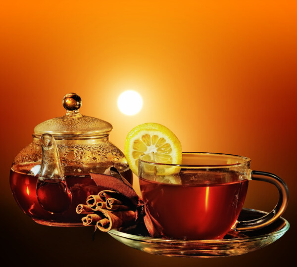 高清红茶摄影图片