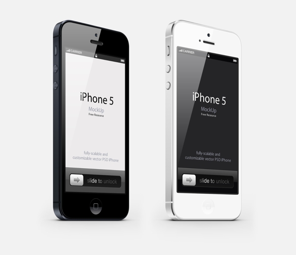 iPhone5PSD