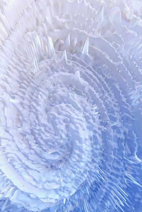 漩涡冰川抽象纹理