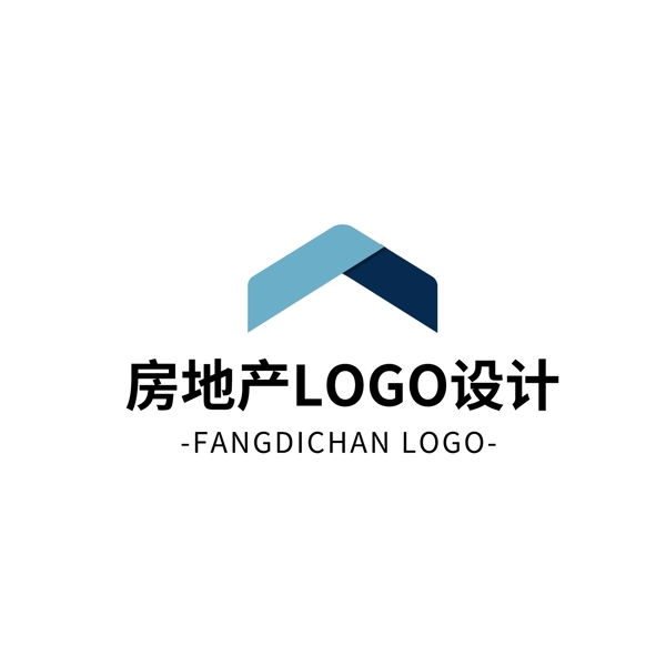 简约大气创意房地产logo标志设计