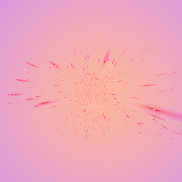 喷溅火光动感粉紫科技震撼粒子背景图
