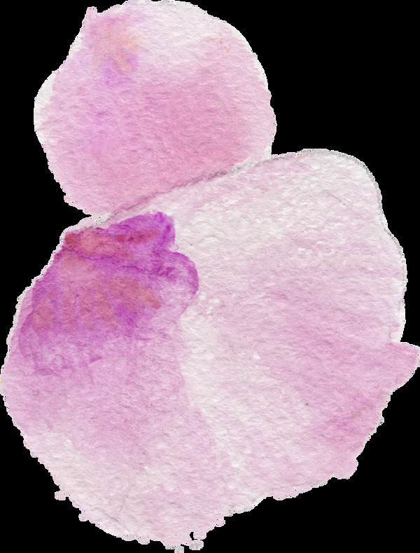 花粉花瓣卡通透明素材