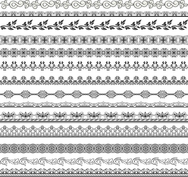 花纹分割线图片
