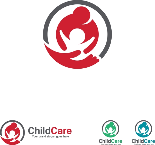 健康母婴医疗领域用途标识设计logo