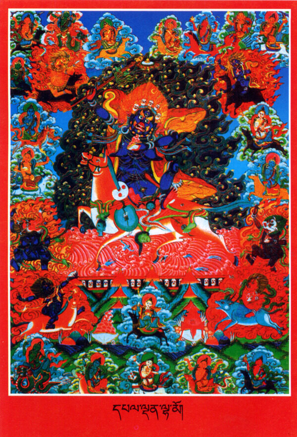 日喀则唐卡佛教佛法佛经佛龛唐卡全大藏族文化10图片