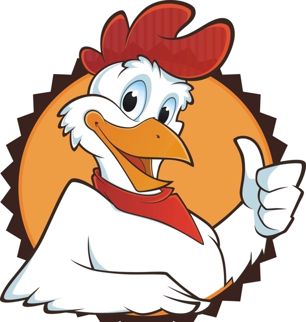 小鸡logo卡通小鸡