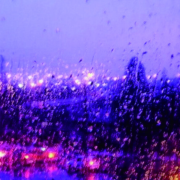 雨中的城市