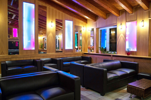 ktv酒吧室内背景墙设计工装效果图