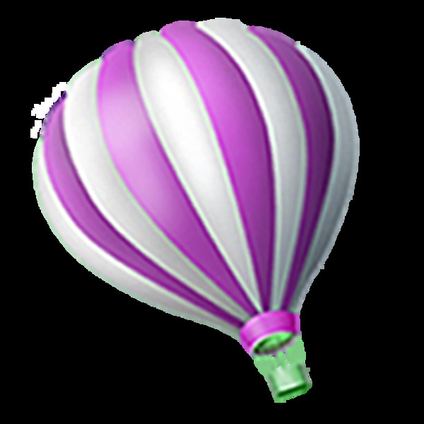 热气球图