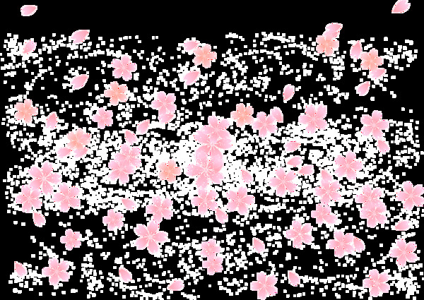 粉色碎花壁纸png元素