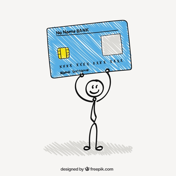 粗略的信用卡
