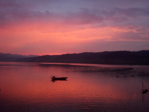 黄河夕阳图片