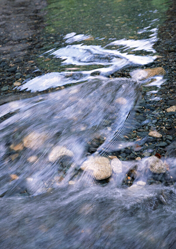 湍急的流水