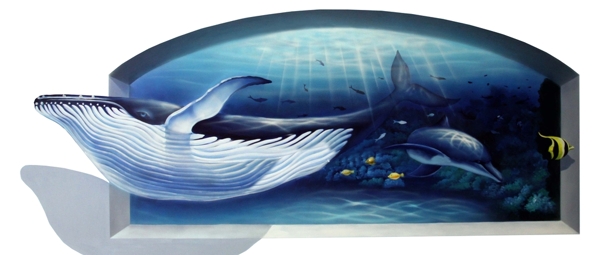 3D蓝鲸
