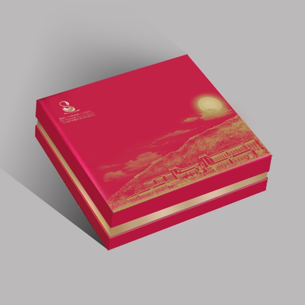 企业中秋节月饼盒设计