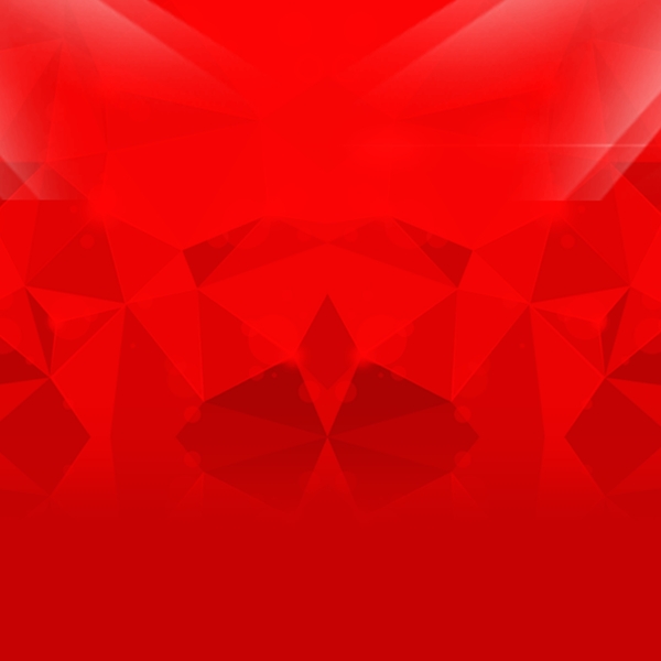 红色多边形几何背景