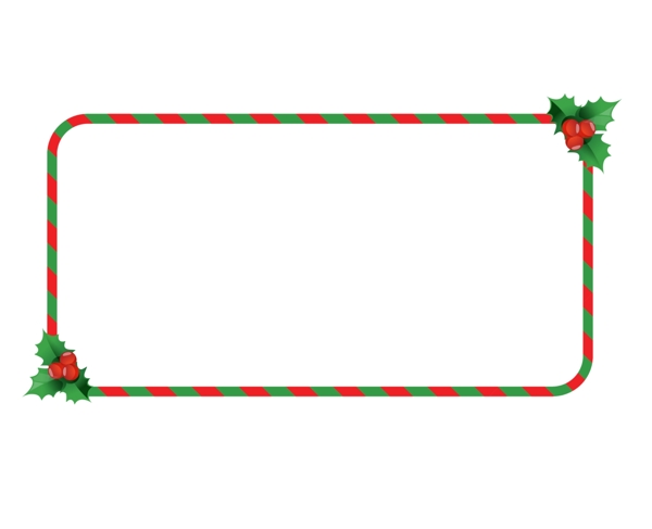 圣诞边框素材矢量图图片