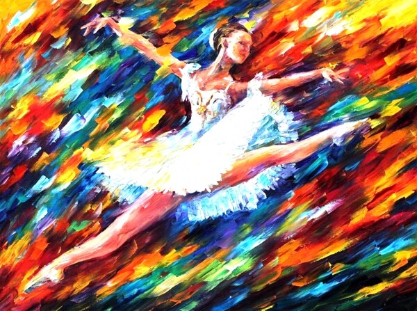 leonidafremov以色列画家油画作品图片