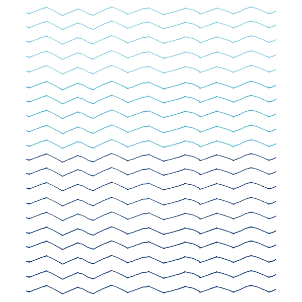 蓝色手绘通用波浪线底纹