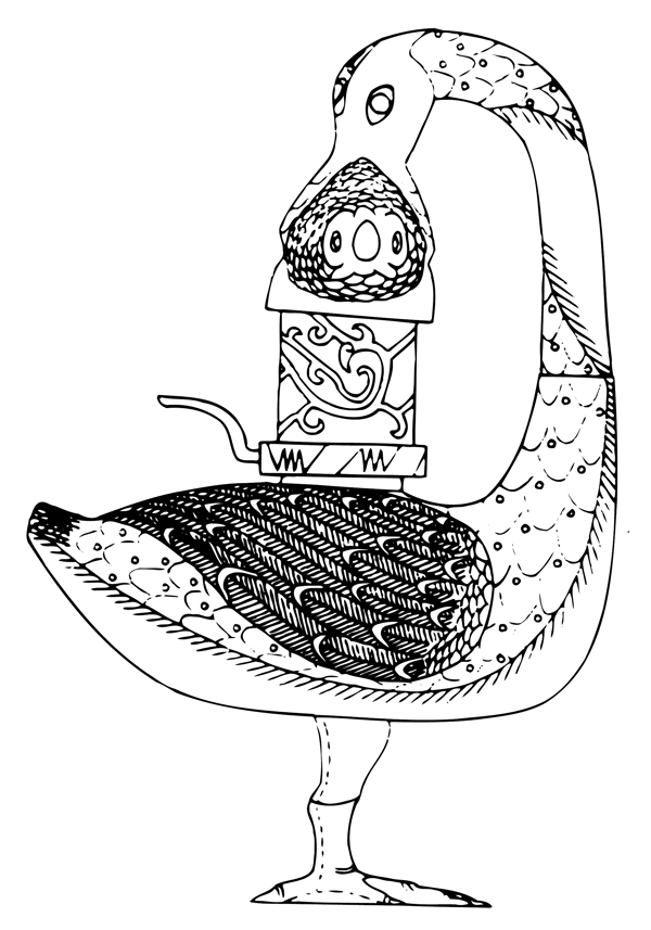 秦汉时代版画装饰画矢量eps格式0277