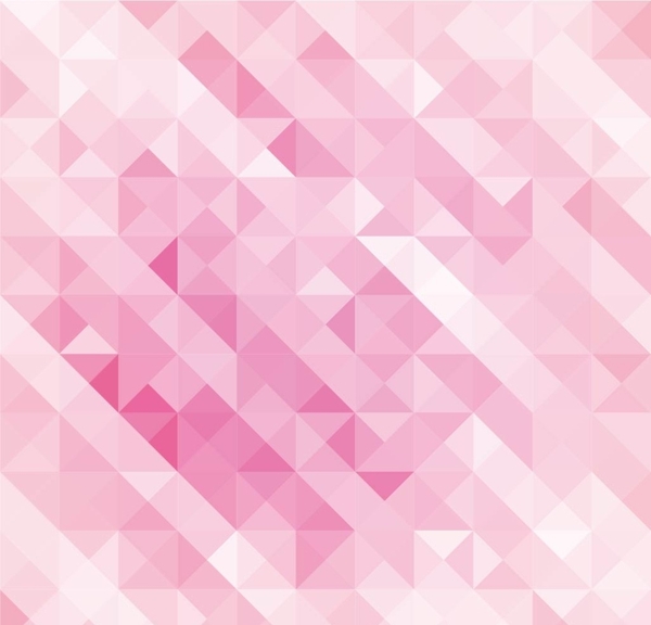 粉色格子立体渐变几何背景