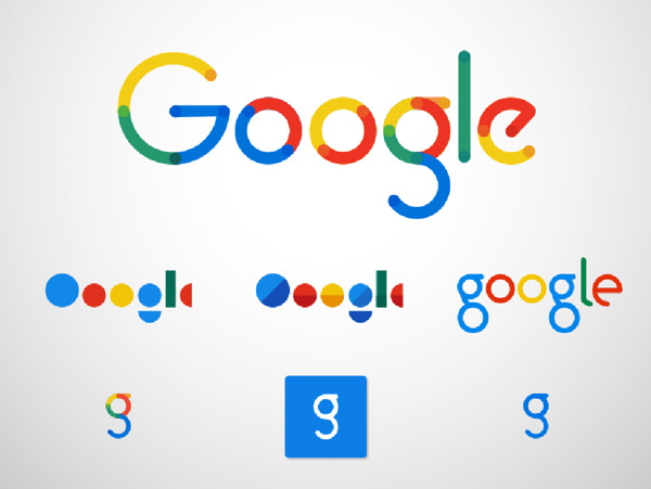 谷歌logo图标sketch素材