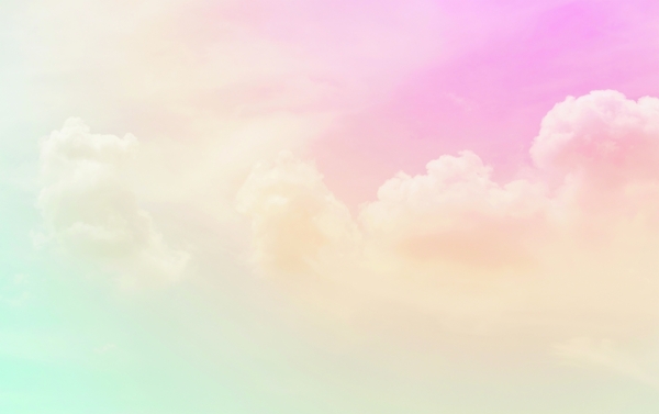 彩色的云绚丽的天空装饰背景画图片