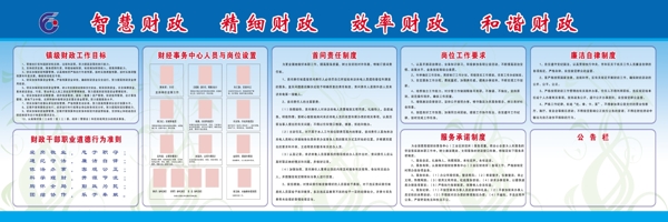 财政公开展板图片