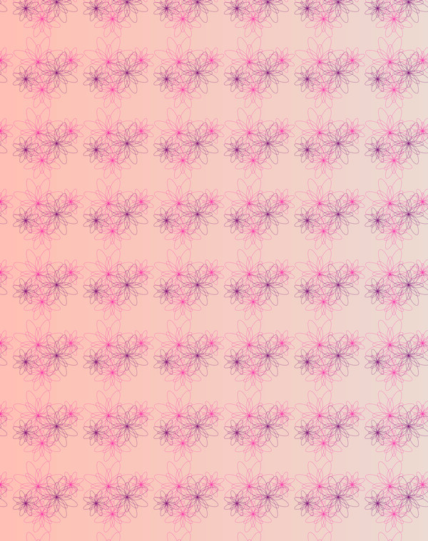 粉色花朵移门图片