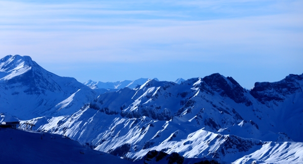 阿尔卑斯山风景
