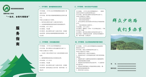 林业局DM单正面