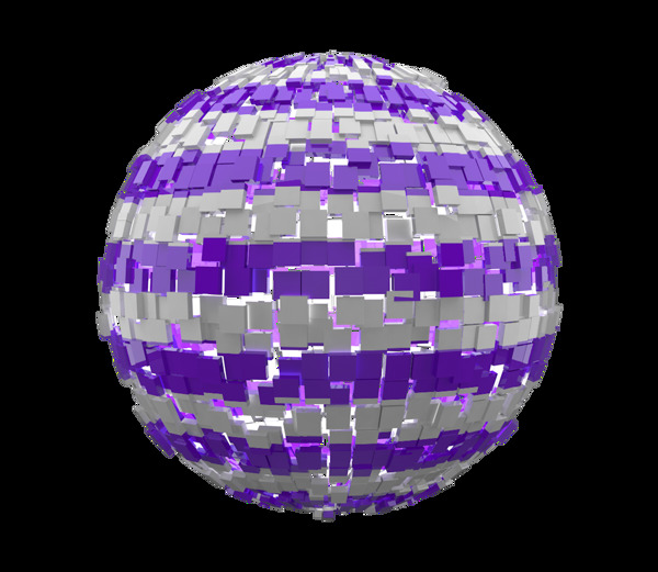 ktv球星紫色炫彩灯罩png元素
