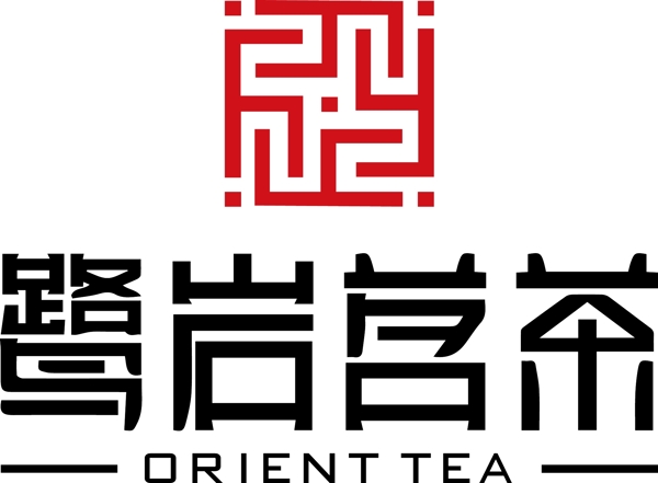 鹭岩茗茶LOGO图片