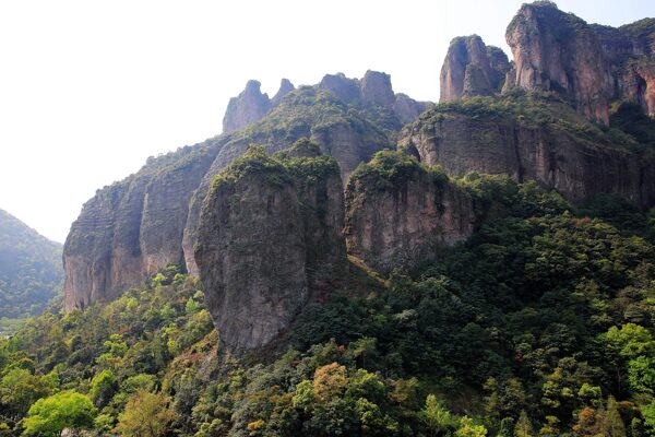 浙江温州雁荡山灵峰风景