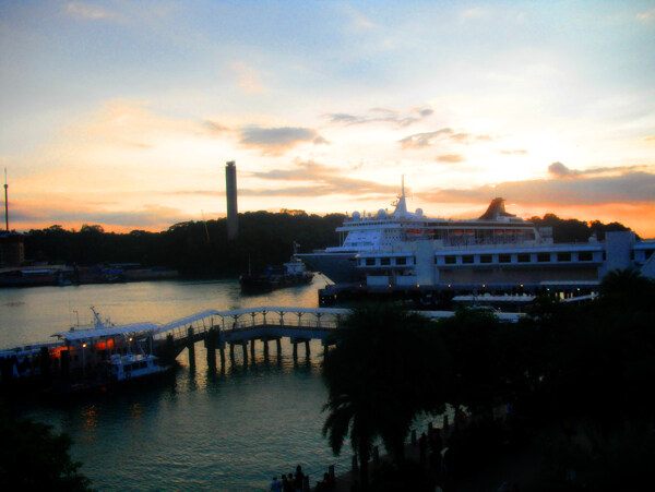 新加坡VIVOCITY码头景色图片