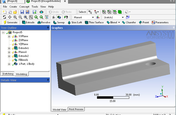 ANSYSWorkbench建模