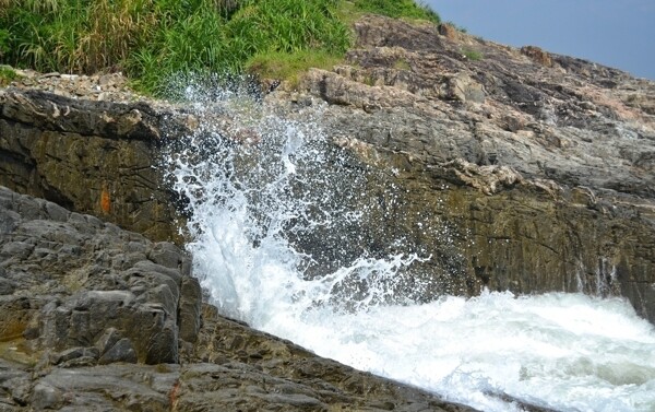 海边浪花