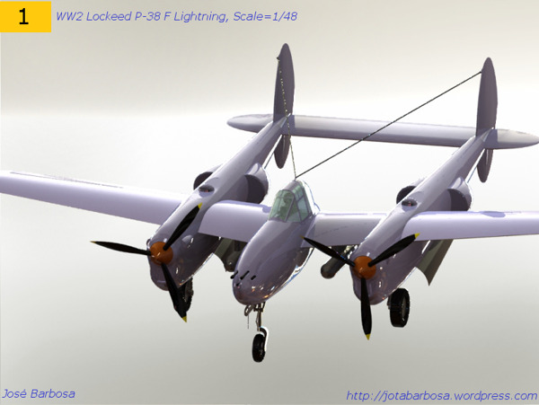 洛克希德马丁公司的F二战P38闪电