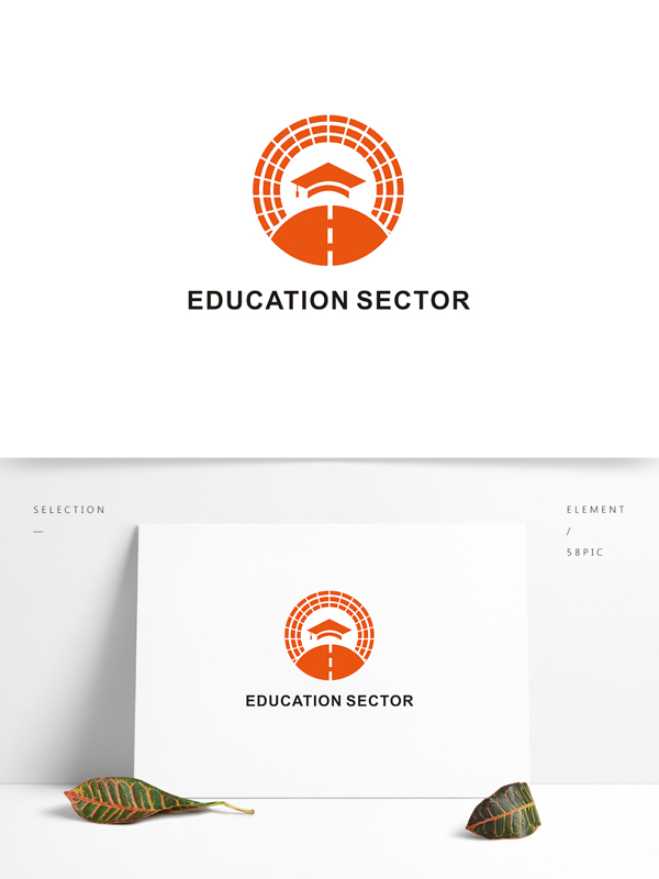 教育行业简单logo