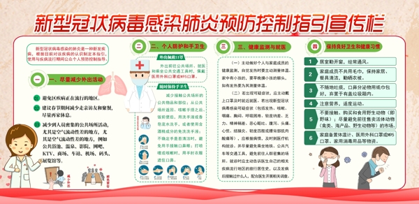 新型冠状病毒肺炎健康教育