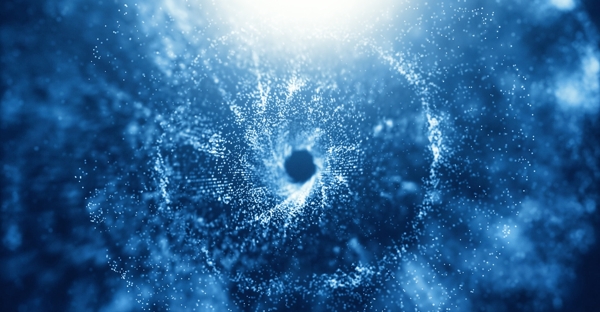 粒子素材粒子图片螺旋粒子