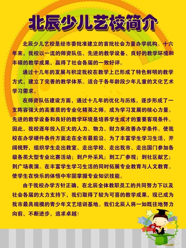 少儿艺校简介图片