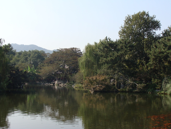 平静的湖面