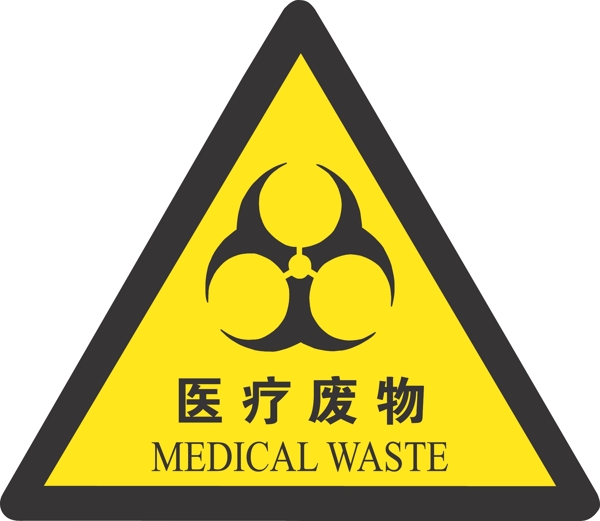 医疗废物标志图片