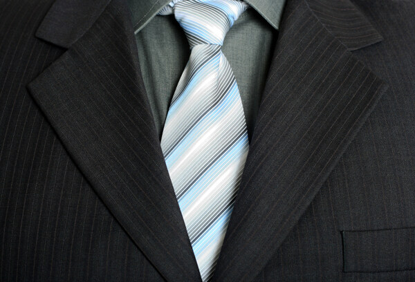 男性西服领带图片