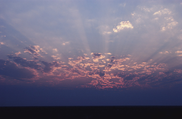 彩霞夕阳天空火烧云云彩云海云朵云大自然广告素材大辞典