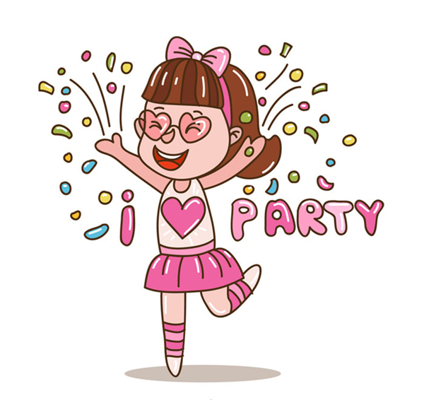 爱派对粉色女孩