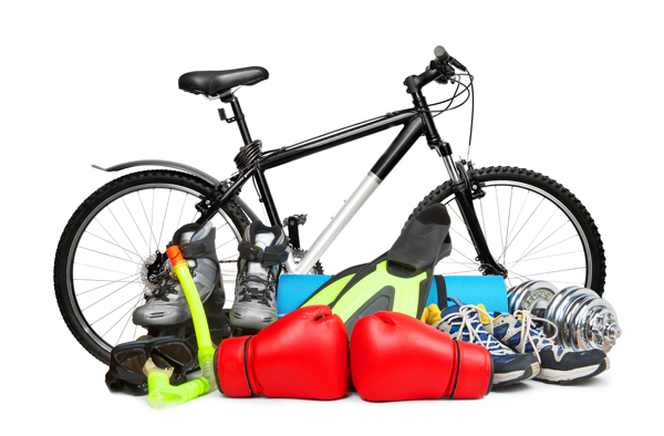 自行车和体育用品图片